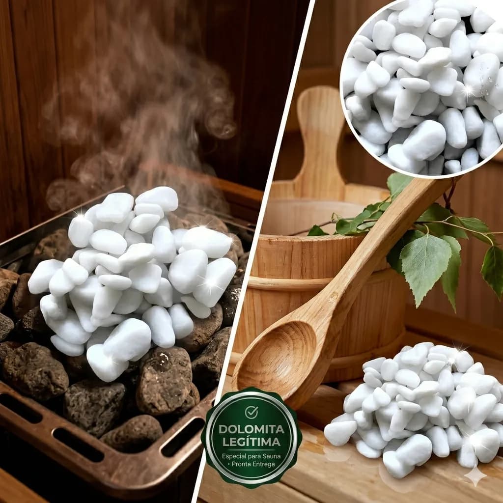 4kg Pedra Dolomita Branca Para Vaso Planta Jardim Premium Branco 4 Cm 6 Cm