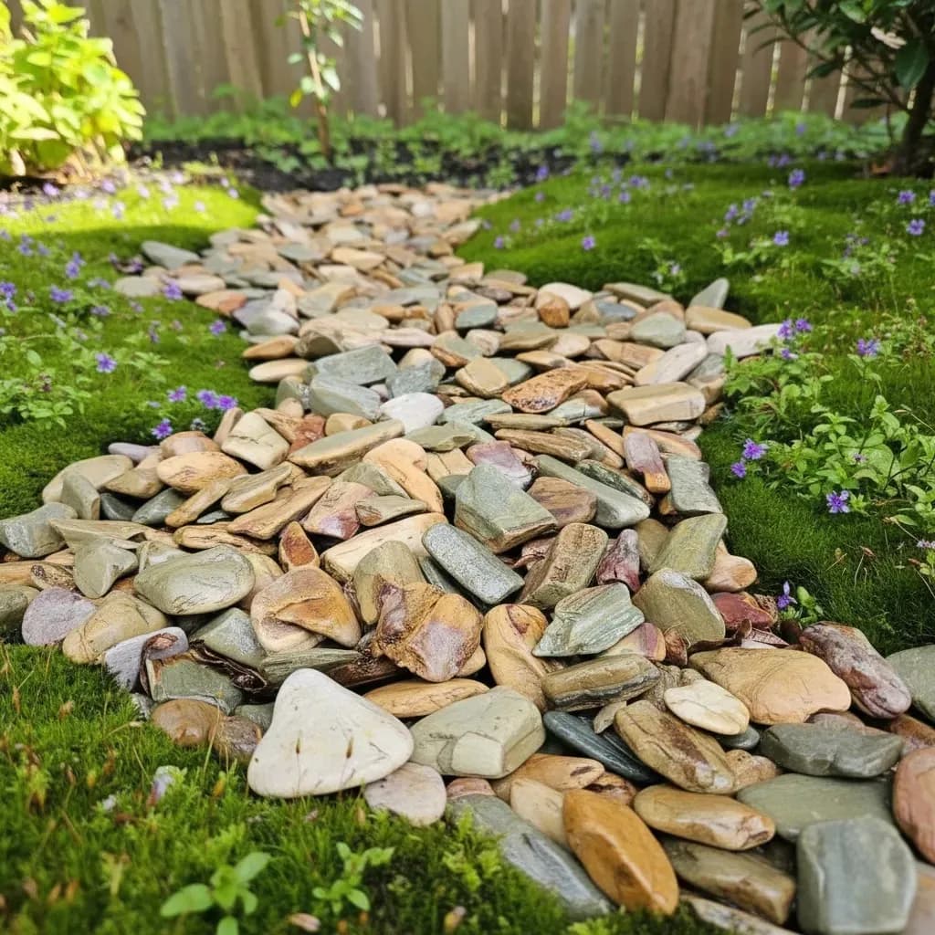 Pedras Ornamentais Seixo Verde Rolado Aquarios Jardins 4.5kg Verde 4 Cm 11 Cm