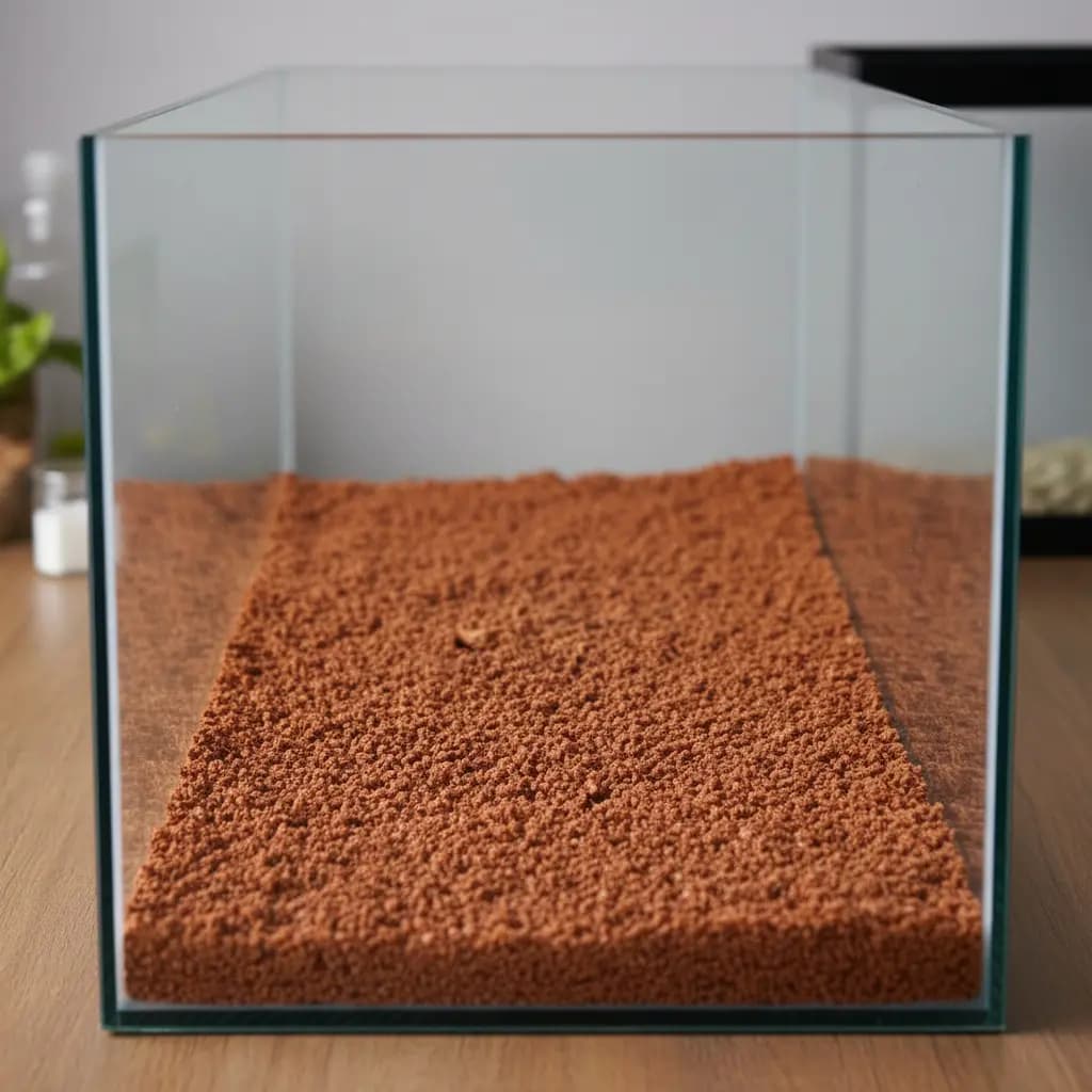 Cascalho Natural De Areia Terracota Nº0 Aquário 10kg