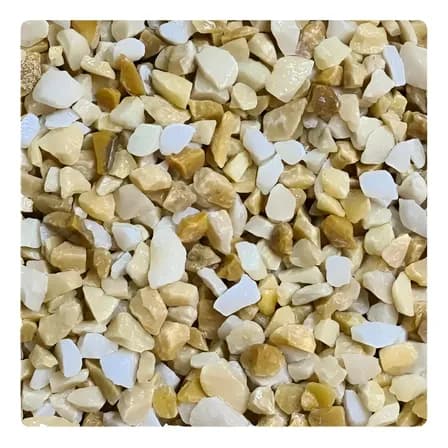 10 Kg - Pedrisco Palha Pedras Ornamentais Granilha Vaso Nº 1 Palha 5 Mm 1 Cm