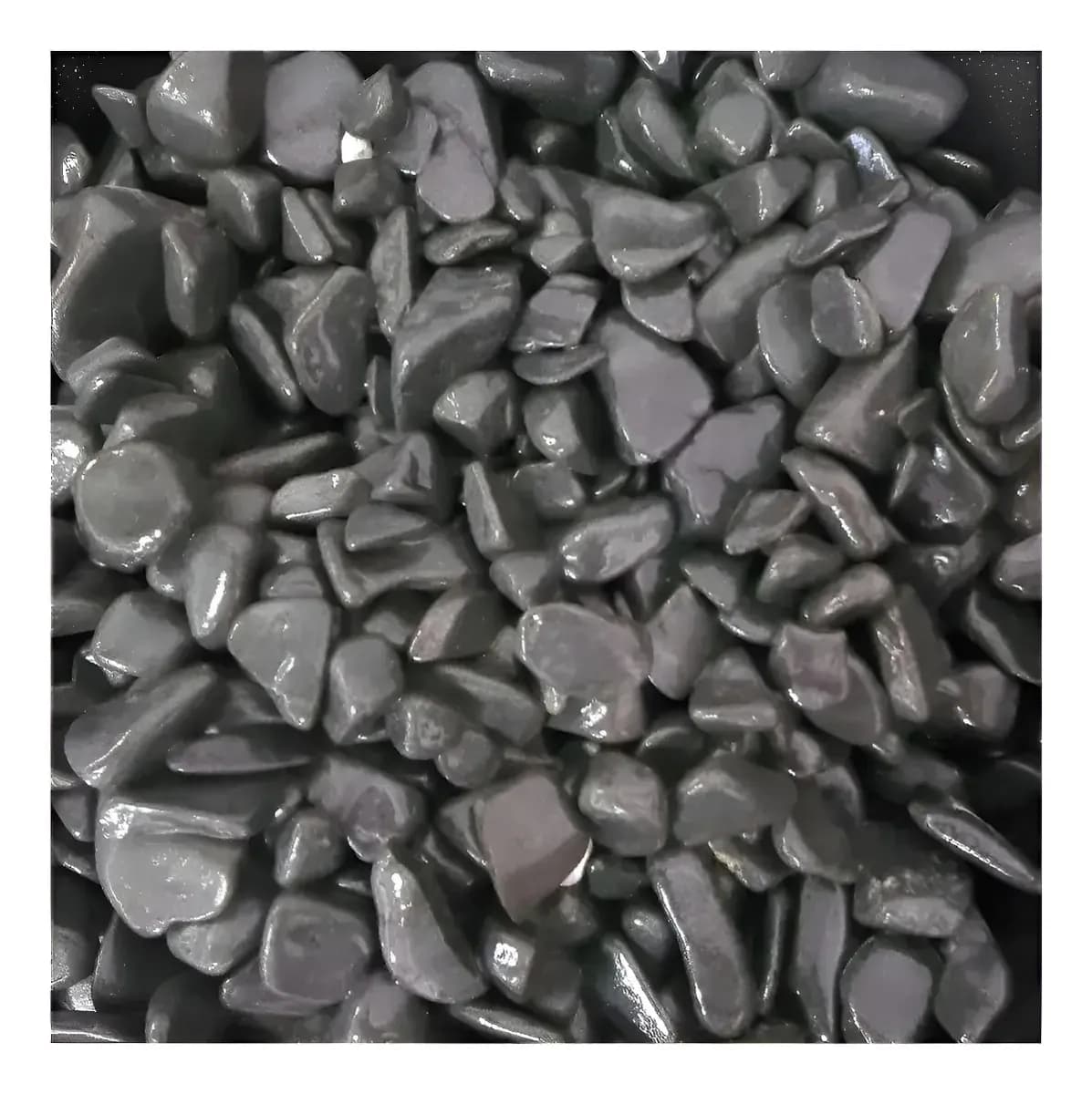 2kg Seixo Preto Natural Pedra De Rio Para Paisagismo Jardim Preto 2 Cm 8 Cm