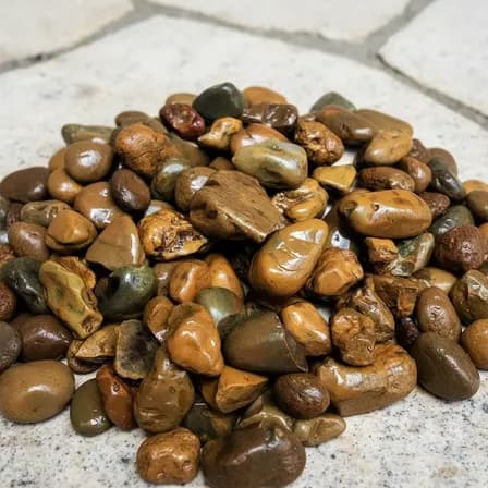 Seixo de Rio Natural Marrom 5 Kg
