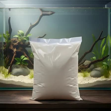 Areia de Duna Fina Quartzo Para Aquário e Lagos 28,5 Kg Nº00
